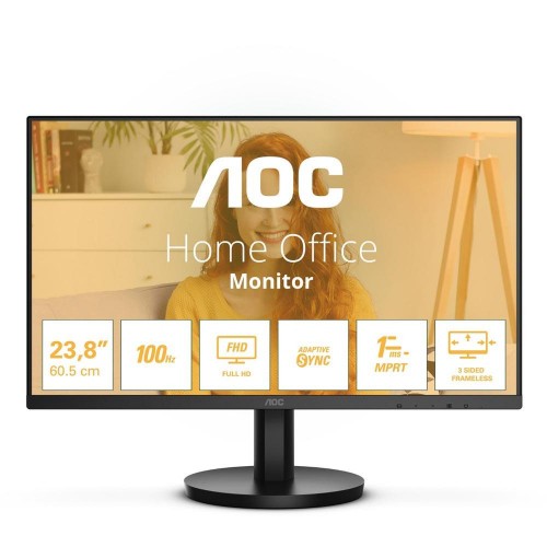 Image of MONITOR AOC LED 23.8'' Wide 24B3HMA2 VA 1920x1080 4ms 250cd/mq 3.000:1 (20.000.000:1) 2x2W MM VGA HDMI