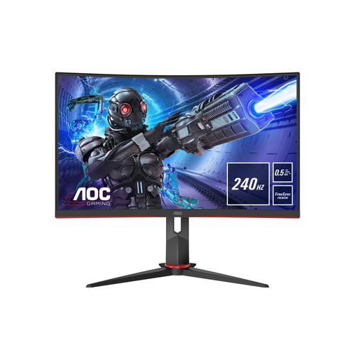 Image of MONITOR AOC LED 27" Wide CURVED C27G2ZE/BK 1920x1080 0.5ms 300cd/mq 3.000:1(80.000.000:1) 2HDMI DP GAMING