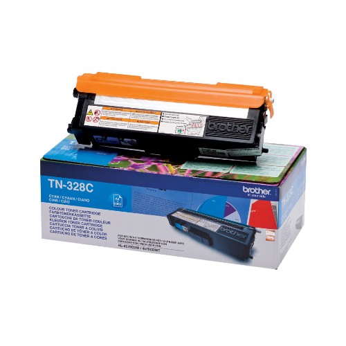 Image of TONER BROTHER TN-328C Ciano 6000 pag x DCP-9270CDN MFC-9970CDW HL-4570CDW075