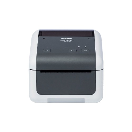Image of ETICHETTATRICE BROTHER TD-4210D Stampante di etichette desktop professionale da 4" a trasf termico ETICHETTE fino a 104mm