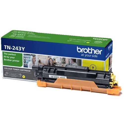 Image of TONER BROTHER TN-243Y Giallo 1000PP X HL-L3210CW HL-L3230CDW HL-L3270CDW DCP-L3550CDW MFC-L3730CDN MFC-L3750CDW MFC-L3770CDW