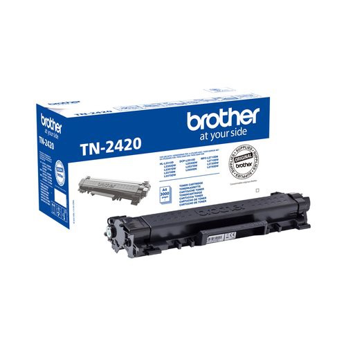 Image of TONER BROTHER TN-2420 Nero 3000PP X HL-L2310/2350/2370/2375 DCP-L2550/2510 MFC-L2710/2750/2730075