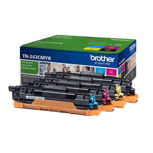 Image of TONER BROTHER TN-243CMYK Multipack X HL-L3210CW HL-L3230CDW HL-L3270CDW DCP-L3550CDW MFC-L3730CDN MFC-L3750CDW MFC-L3770CDW075