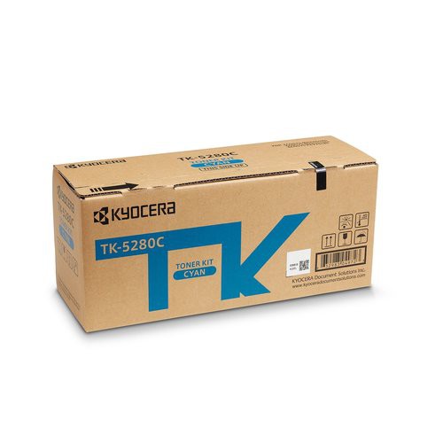 Image of TONER KYOCERA TK-5280C Ciano 11.000PP x M6235cidn M6635cidn P6235cdn075