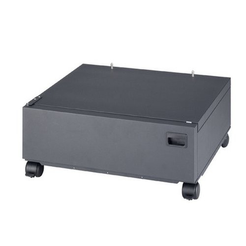 Image of KYOCERA CB-5100L-B Base Mobiletto di supporto nero basso in legno, con ruote (LxPxA) 39 x 53 x 37 cm075