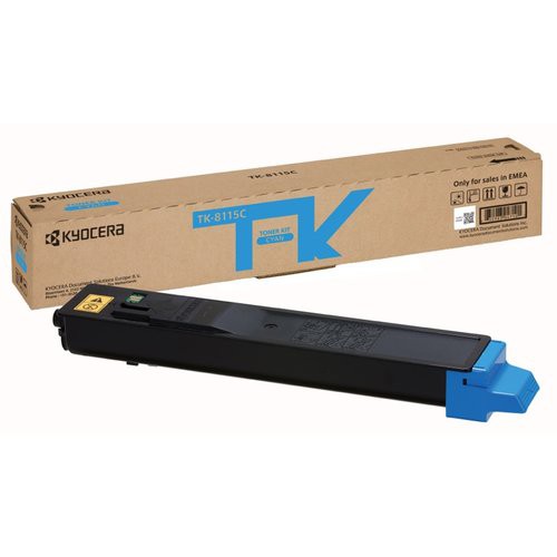 Image of TONER KYOCERA TK-8115C Ciano 6.000PP x M8124cidn M8130cidn075