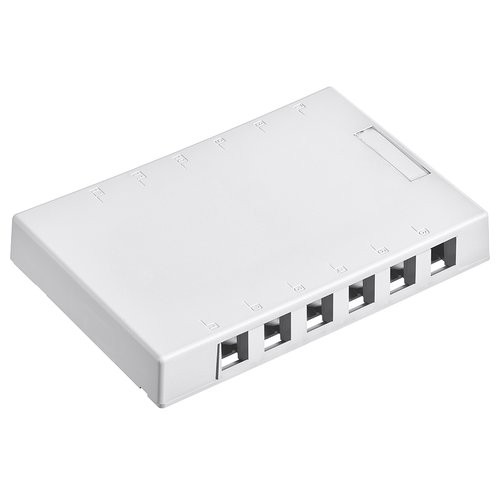 Image of QuickPort 12-Port Surface Mount Box WH075