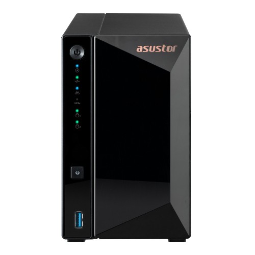 Image of ASUSTOR NAS TOWER 2 bay, Realtek RTD1619B, Quad-Core, 1.7GHz, 2GB RAM, 2.5GbE x1, USB3.2 Gen1 x3, WOW (Wake on WAN) .. AS3302Tv2075