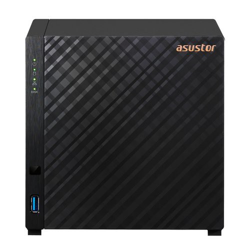 Image of ASUSTOR NAS TOWER 4 bay (3.5''), Realtek RTD1296, Quad-Core, 1.4GHz, 1GB, 2.5GbE x1, USB3.2 Gen1 x2, WOW (Wake on WAN).. AS1104T075