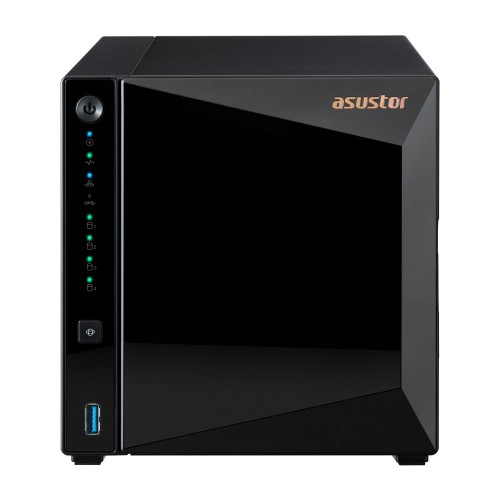 Image of ASUSTOR NAS TOWER 4 bay, Realtek RTD1619B, Quad-Core, 1.7GHz, 2GB RAM, 2.5GbE x1, USB3.2 Gen1 x3, WOW (Wake on WAN) .. AS3304Tv2075