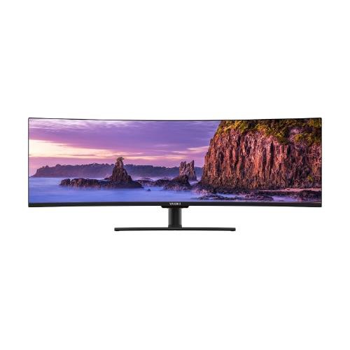 Image of MONITOR YASHI 49'' 32:9 CURVED YZ4908 Pioneer 3840x1080 4ms 350cd/m² 1000:1 144Hz 2x2W MM 3HDMI DP VESA PIVOT075