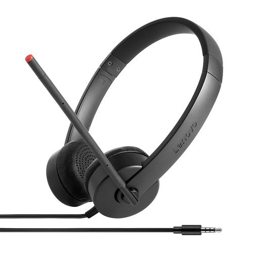 Image of Lenovo Essential Stereo Analog Headset - 4XD0K25030075