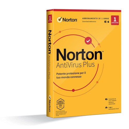 Image of NORTON Antivirus Plus 2023 2GB IT 1 USER 1 DEVICE 12MO GENERIC RSP MM GUM 21429118075