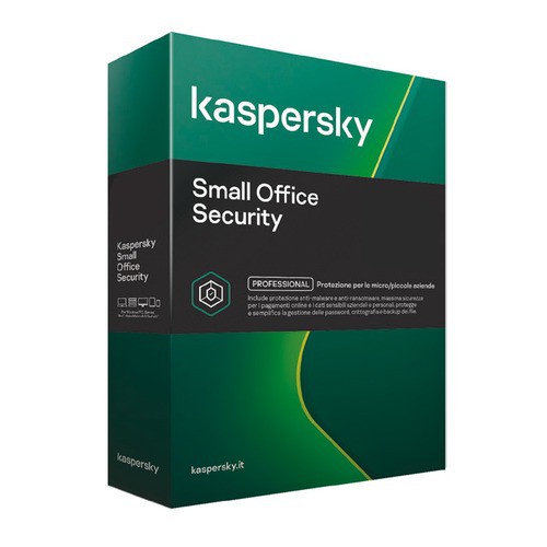 Image of KASPERSKY SMALL OFFICE SECURITY 8.0 1 Server + 5 client (5 DT + 5 MD) KL4541X5EFS-21ITSLIM075