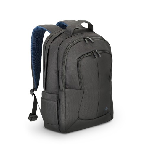 Image of ZAINO RIVACASE TEGEL-ECO 17"- NERO - WATER RESISTANT - TASCHE LATERALI PORTA BOTTIGLIE - R8460B075