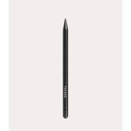 Image of STYLUS TUCANO PENCIL IN LEGA DI ALLUMINIO VERNICIATA A FORNO, MAGNETICA, comp.con il 95% di smartphone e tablet, NERA-MA-USTY-BK075