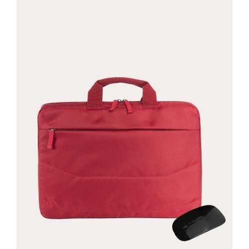 Image of Borsa TUCANO idea pc BUNDLE bag 15.6" ROSSO + mouse - BU-BIDEA-WM-R075