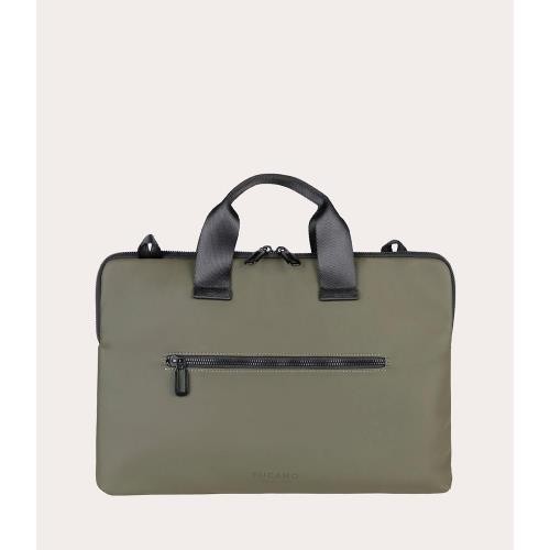 Image of BORSA TUCANO GOMMO SUPERSLIM 15,6", VERDE MILITARE, PER NOTEBOOK 15,6" E MACBOOK PRO 16" - BSGOM1516-VM075