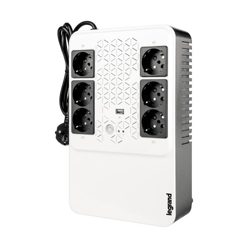 Image of UPS LEGRAND 800VA monofase KEOR MULTIPLUG con prese standard tedesco autonomia fino a 15 minuti - LG-310082075