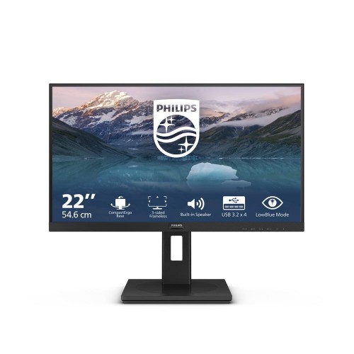 Image of MONITOR PHILIPS LED 21.5" Wide 222S9JML/00 VA 1920x1080 4ms 250cd/mq 3000:1 (20.000.000:1) 2x2W MM PIVOT Reg.H VGA HDMI DP075