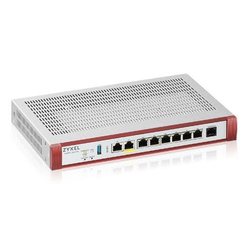 Image of FIREWALL ZXYEL USGFlex Security Gateway 100HP VPN:50IPSec/L2TP, 25 SSL WAN, 7xLAN 1xPoE 30W, Fanless +1Y Security Pack x25utenti075