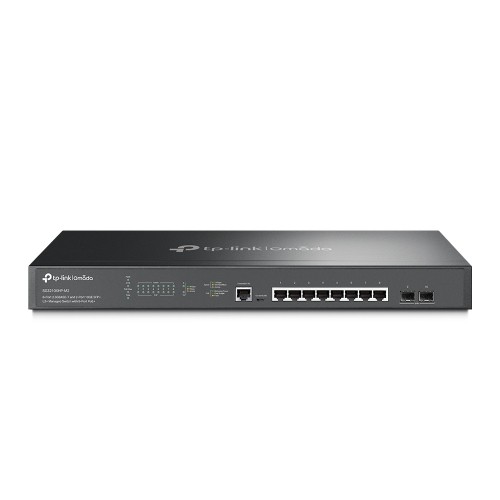 Image of SWITCH TP-LINK SG3210XHP-M2 L2+ Managed Switch 8P 2.5GBASE-T E 2P 10GE SFP+ con8P PoE+ e 8P PoE+ 240W PoE Power,1U 19-inc075