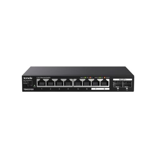 Image of SWITCH TENDA TEM2010X 8P GE + 2 10G SFP075