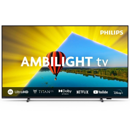 Image of TV PHILIPS LED 55'' SMART TV Televisore 55PUS8079/12 UHD 4K 3HDMI 2USB Wi-Fi DVB-T/T2/T2-HD/C/S/S2