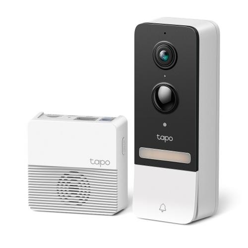 Image of VIDEOCAMPANELLO AI TP-LINK Tapo D230S1 A BATTERIA con Smart Hub 1TapoD230+1TapoH200,2K 5MP 160°Diagonal live4:3Color NightVisio075