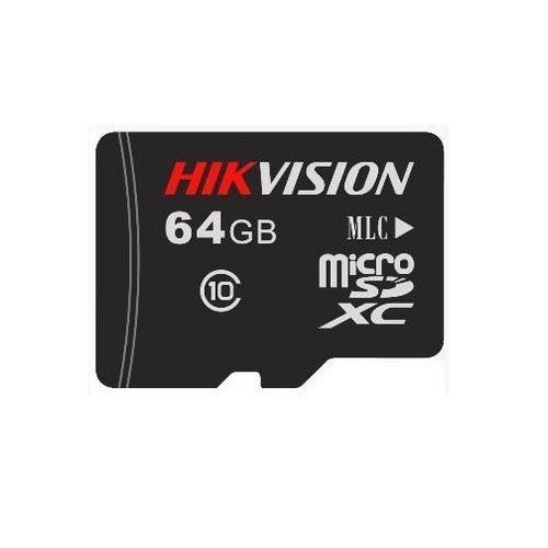 Image of SD CARD HIKVISION SERIE P 64GB SUPPORTA: Lifetime Warning, Healthy Monitoring, Read/Write Lock - HS-TF-P1(STD)/64G075