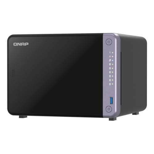 Image of NAS TOWER QNAP TS-632X-4G 6HD 3,5" NOHDD 2x 10GbE SFP+ 2x 2.5GbE 2x USB3.2 RAM 4GB DDR4 QUADCORE AL-524 2.0GHZ075