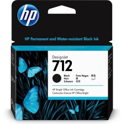 INK HP 3ED71A N.712 Nero 80ML