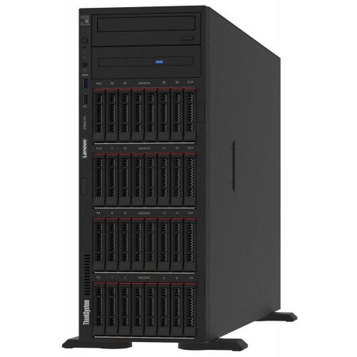 Image of LENOVO ST650 V3 Xeon argento 4509Y(8C 2.6GHz 22.MB Cache/125W),32GB(1x32GB, 8 SAS/SATA, 9350-8i, 1x1100W Tit 3 Standard Fans,XC075