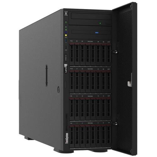 Image of LENOVO ST650 V2 Xeon argento 4314 (16C 2.4GHz 24MB Cache/135W),32GB(1x32GB, 3200MHz 2Rx4 RDIMM),8 SAS/SATA,9350-8i, 1x750W Titani075