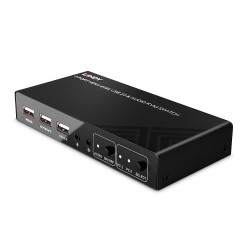 Switch LINDY KVM HDMI 4K60,...