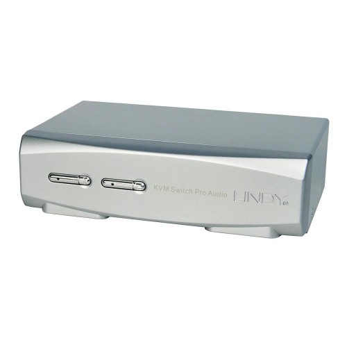 Image of Switch LINDY KVM DisplayPort 1.2, USB 2.0 & Audio, 2 Porte - 39304075