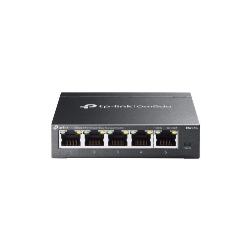 Image of SWITCH TP-LINK OMADA ES205G 5P LAN GIGABIT DESKTOP 10/100/1000Mbps RJ45 Desktop Easy Managed Switch075