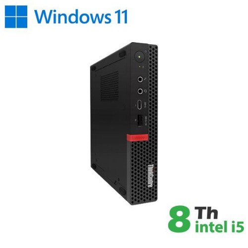 Image of Tiny PC LENOVO RINOVO REFURBISHED ThinkCentre M720Q RN85522111 SFF i5-8x00t 8GB SSD NEW 256GB NO DVD W11P075