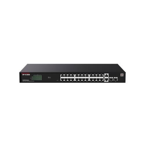 Image of SWITCH IP-COM G2228P-24-410W 26P GIGABIT ETHERNET + 2P SFP CLOUD MANAGED PoE budget tot. 410W075