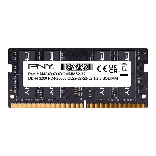 Image of DDR 4 x NB SO-DIMM PNY 16Gb 3200Mhz - MN16GSD43200-TB075