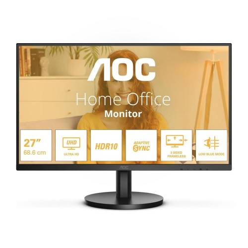 Image of MONITOR AOC LED 27'' Wide U27B3M VA 3840x2160 4ms 300cd/mq 3.600:1 (20.000.000:1) 2x2W MM 2HDMI DP075